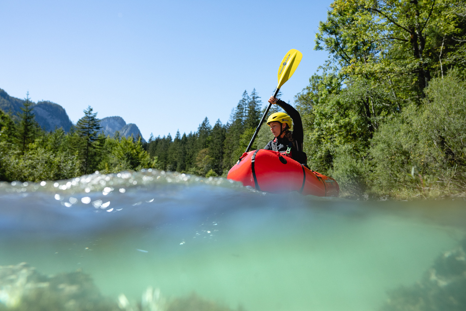 Packrafting Tour Salza