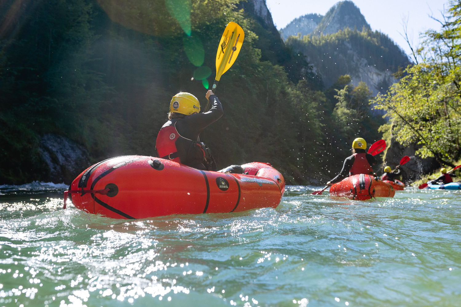 Packrafting Tour Salza