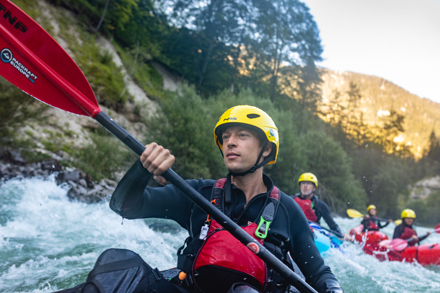 Packrafting Tour Salza